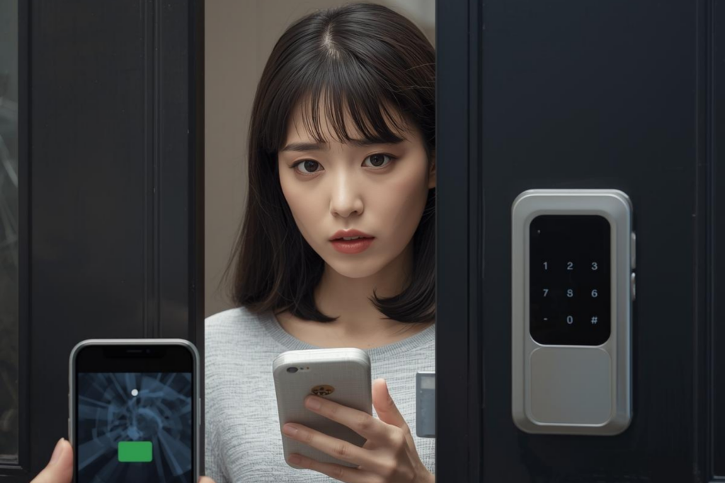 QRコード解錠で起こりうるトラブル（提示できない）