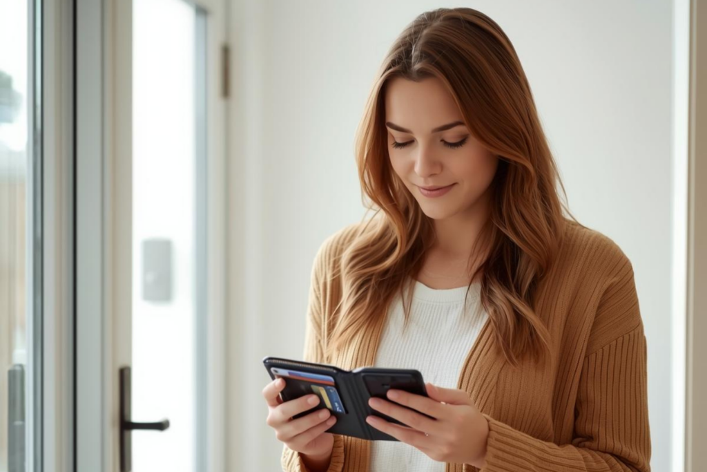 ICカード紛失や閉め出し対策を意識して準備しているイメージ