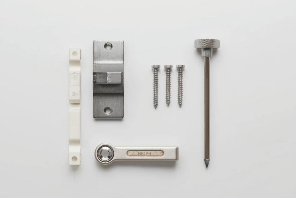 取り付けできないドアへの対策イメージ(アダプターや調整で対応する)