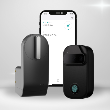 SESAME Face + SESAME5 Pro（顔認証＋スマートロック）の商品画像