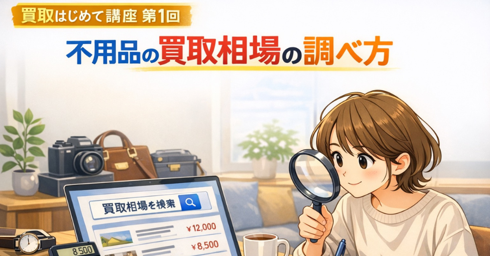 買取はじめて講座
