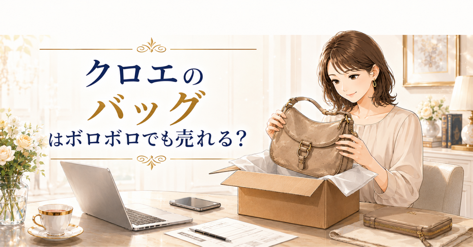 クロエのバッグはボロボロでも売れる？