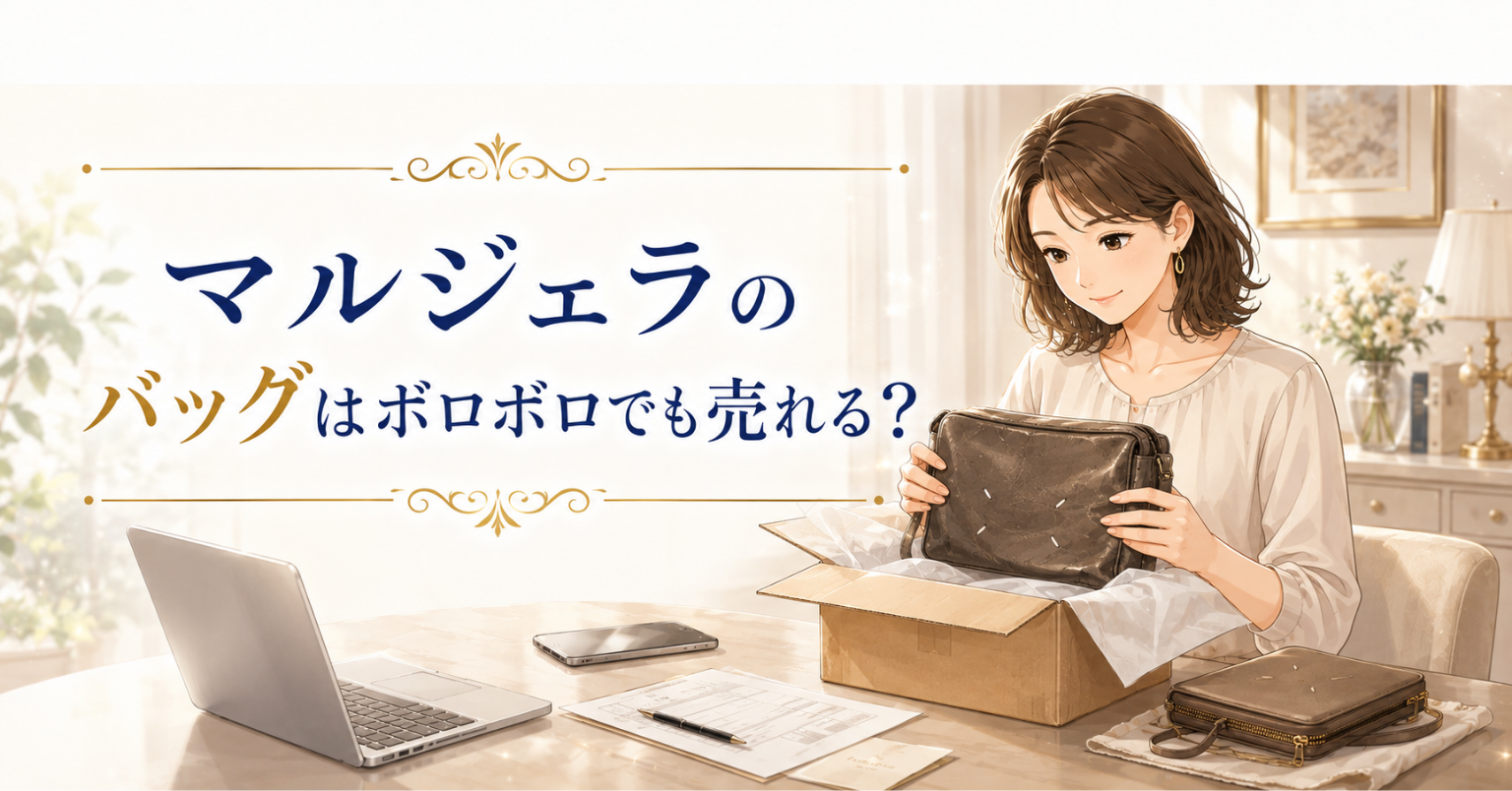 マルジェラのバッグはボロボロでも売れる？